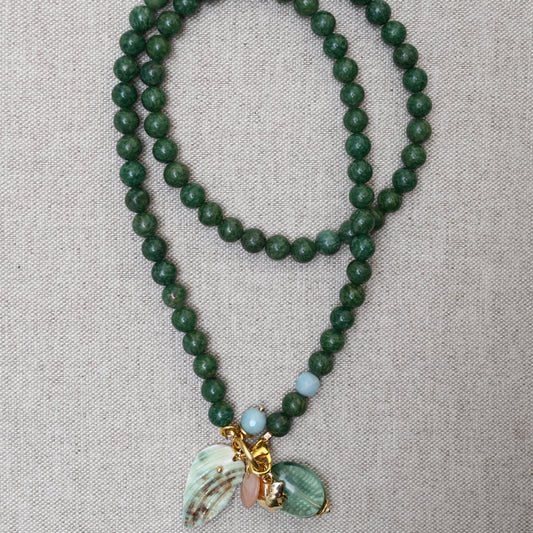 Scallop Charm Necklace