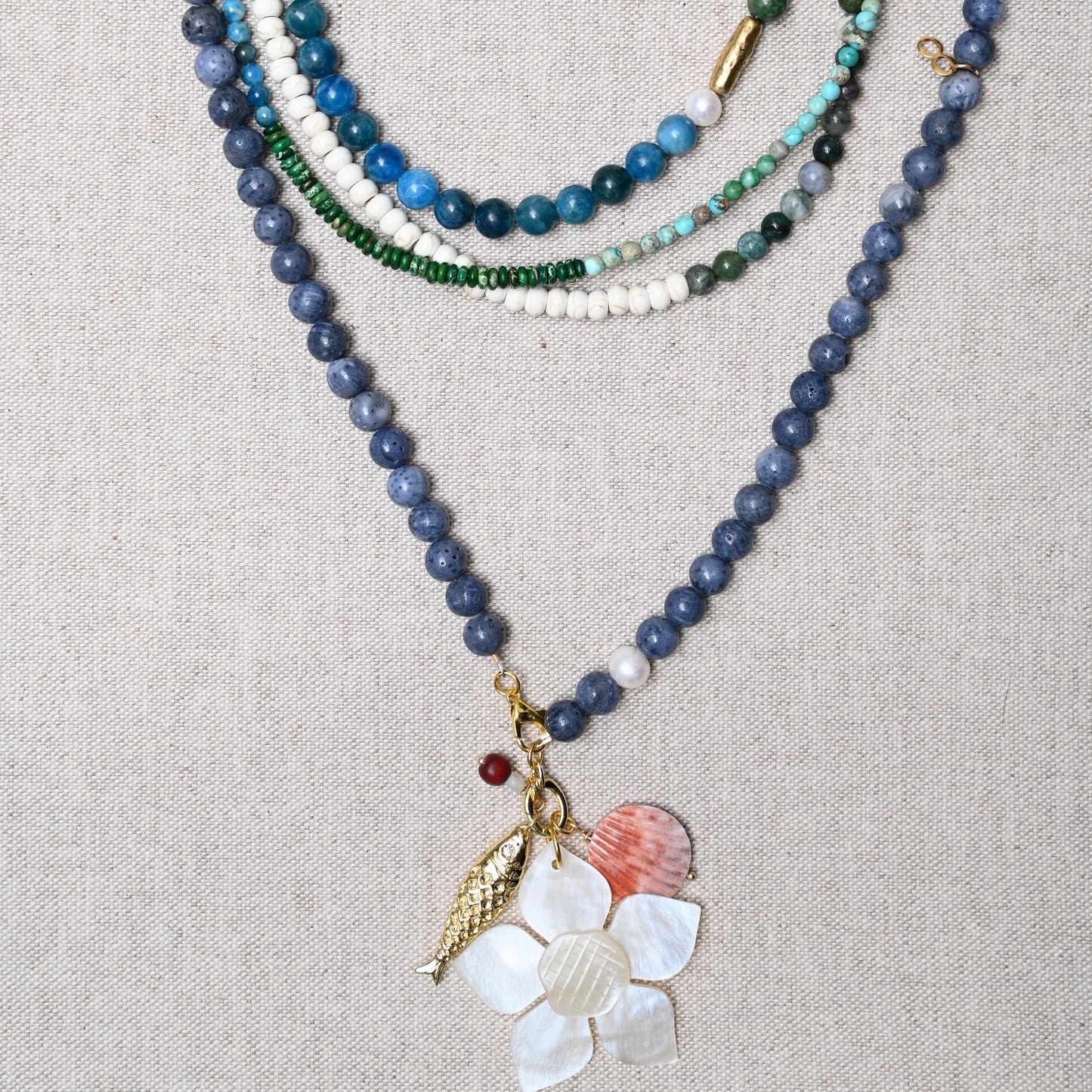 Natchez Charm Necklace